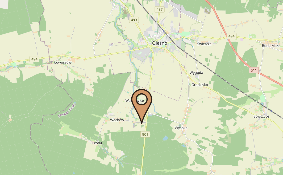 Wachowice, ul. Kuczki 2